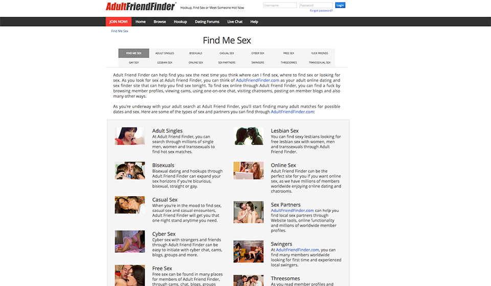 Adult Friend Finder Tool Review