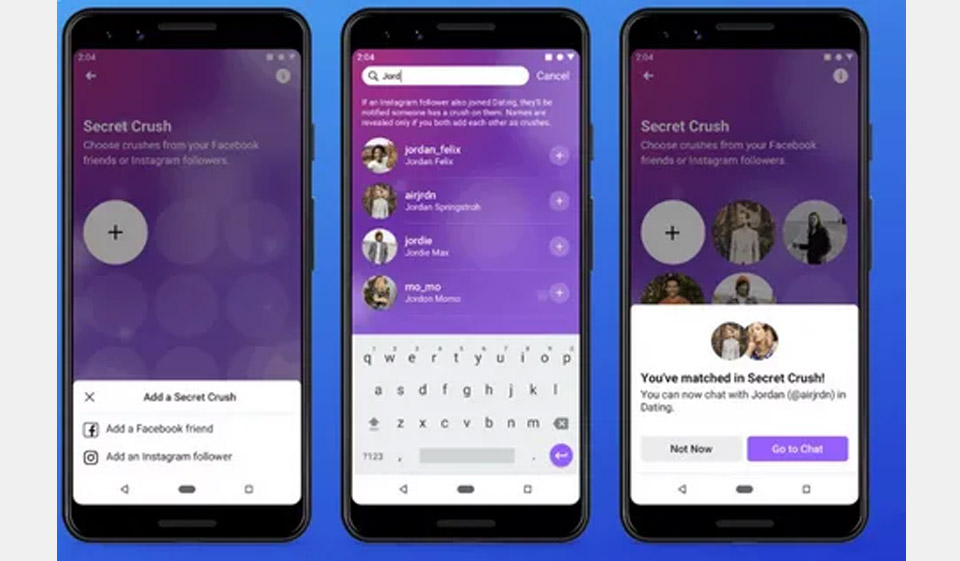 Roghanna malartacha ar Facebook Dating