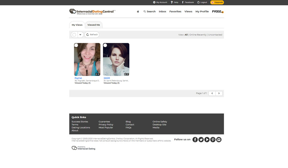 Alternativer for Interracial Dating Central