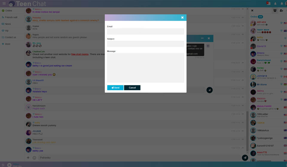 ¿Cómo cancelar la suscripción paga de TeenChat?