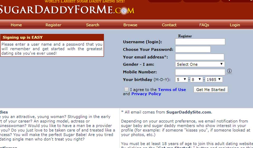 SugarDaddyForMe im Test 2020