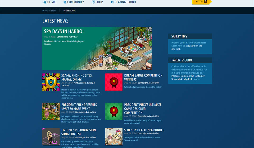 Înregistrare și profil Habbo