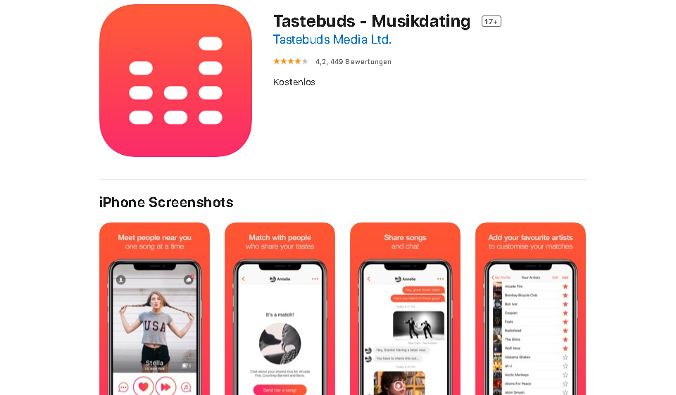 Tastebuds App