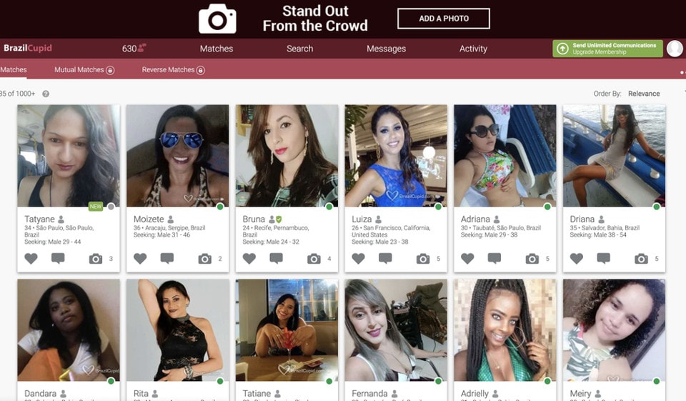 Jak funguje BrazilCupid?