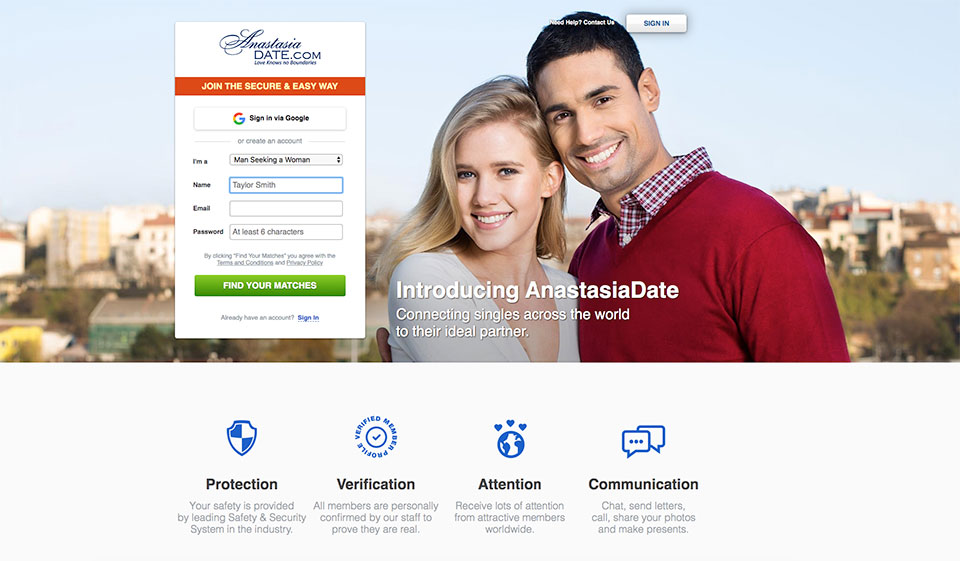 AnastasiaDate Review