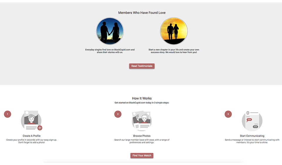 Aplicación BlackCupid