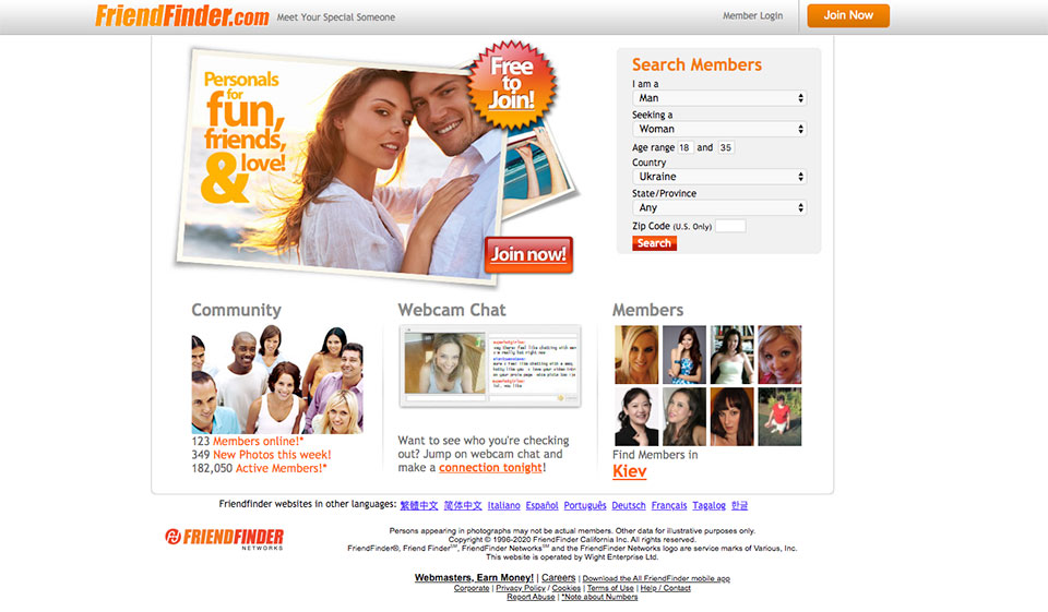 FriendFinder-beoordeling