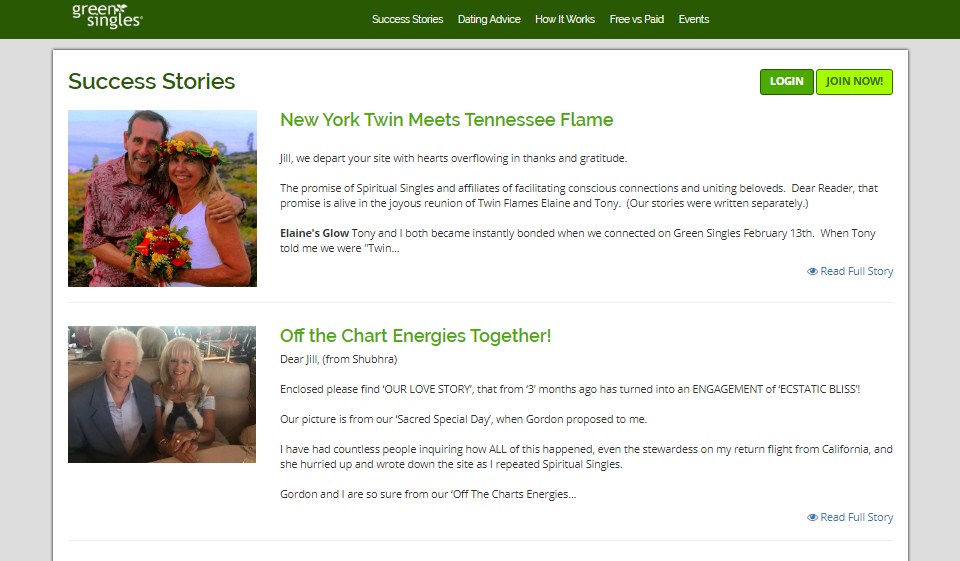 Wie funktioniert Green Singles?