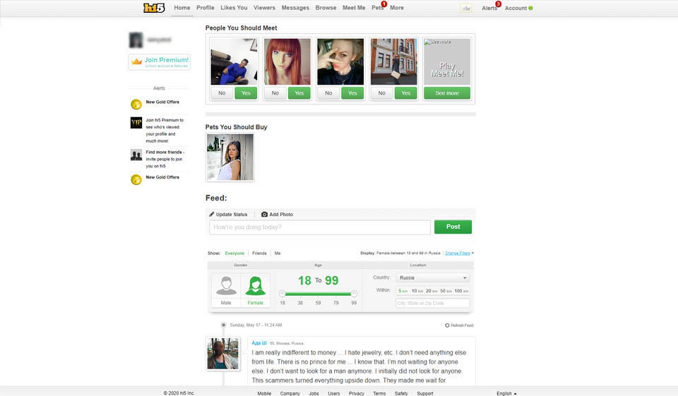 Registrierung & Profil