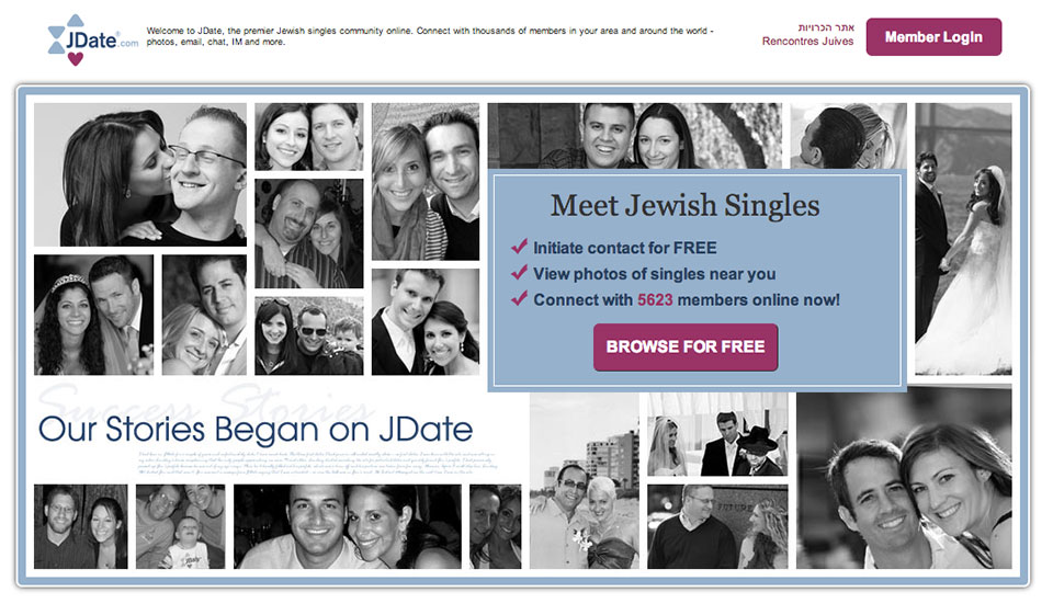 Beginning of dating. JDATE. J-Date. Ted Jewish online dating.