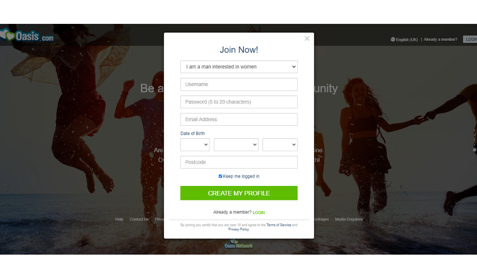 Oasis Dating im Test 2020