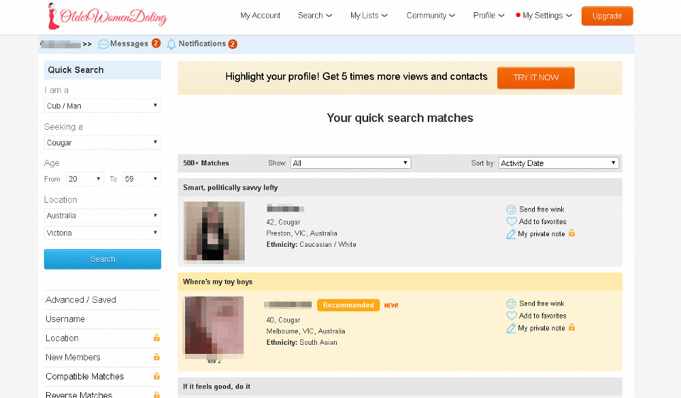 Comment fonctionnent les rencontres pour femmes âgées?