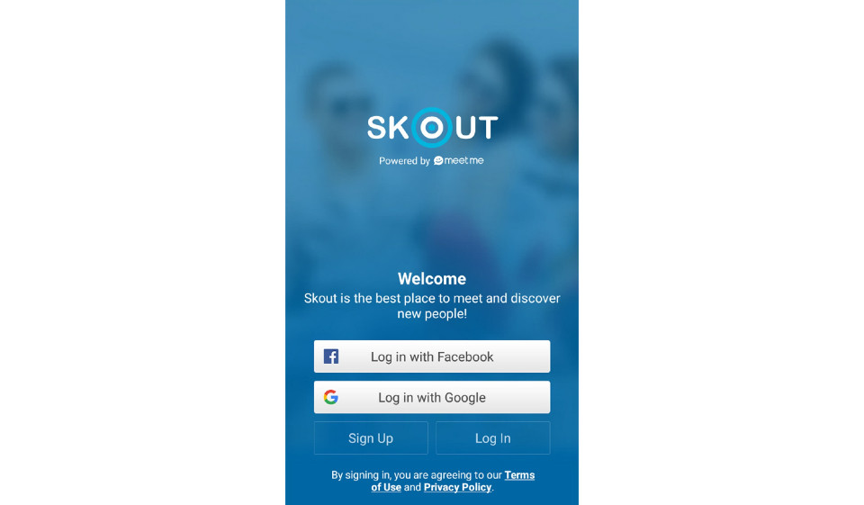 Aanmelden bij Skout