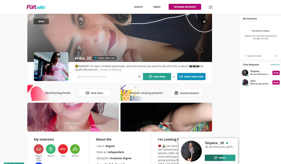 Flirtwith Review