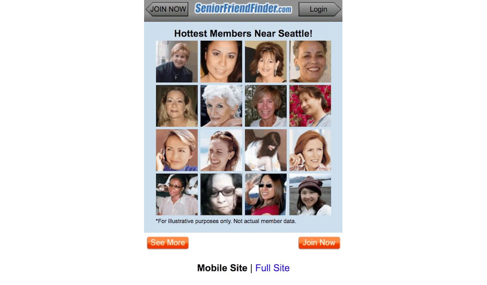 Senior Friend Finder anmeldelse