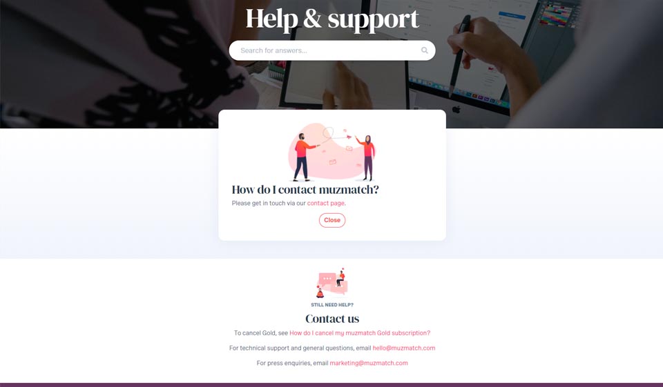 MuzMatch Review