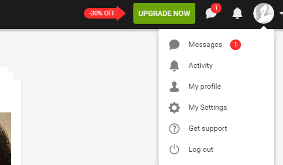 Application EbonyFlirt