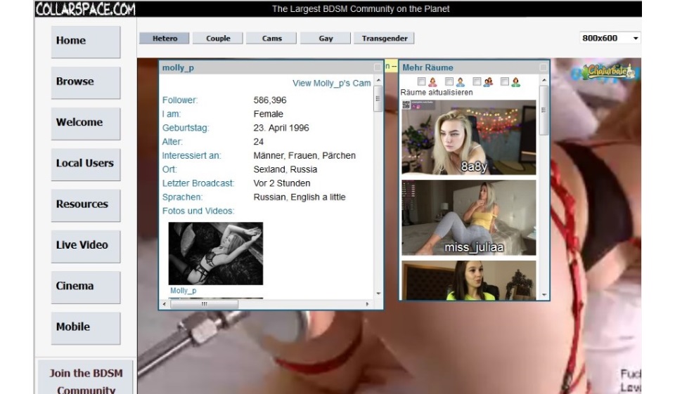 Hvordan fungerer Collarspace?