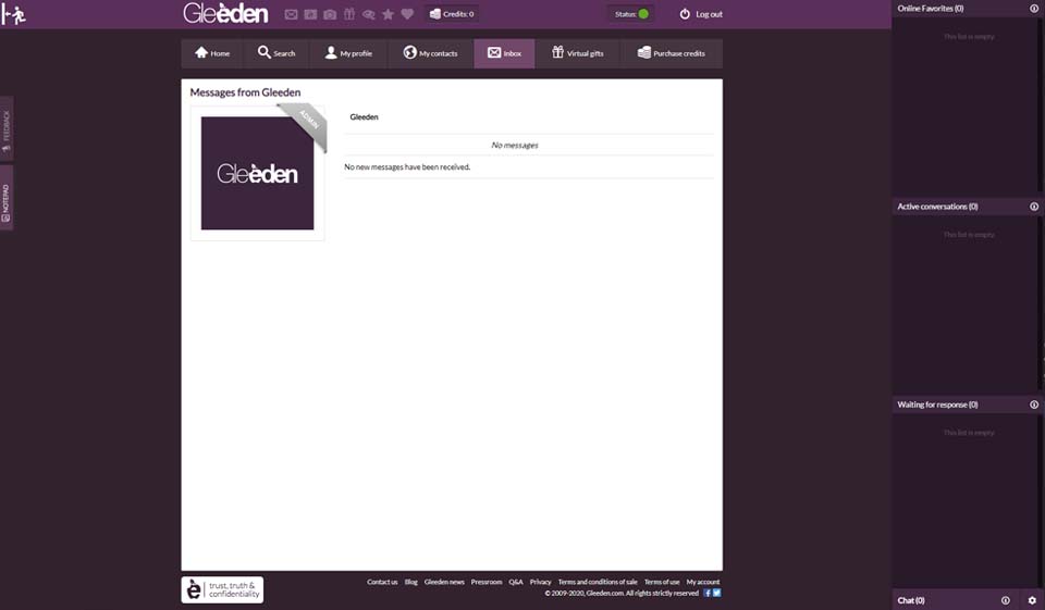 Aplicación Gleeden