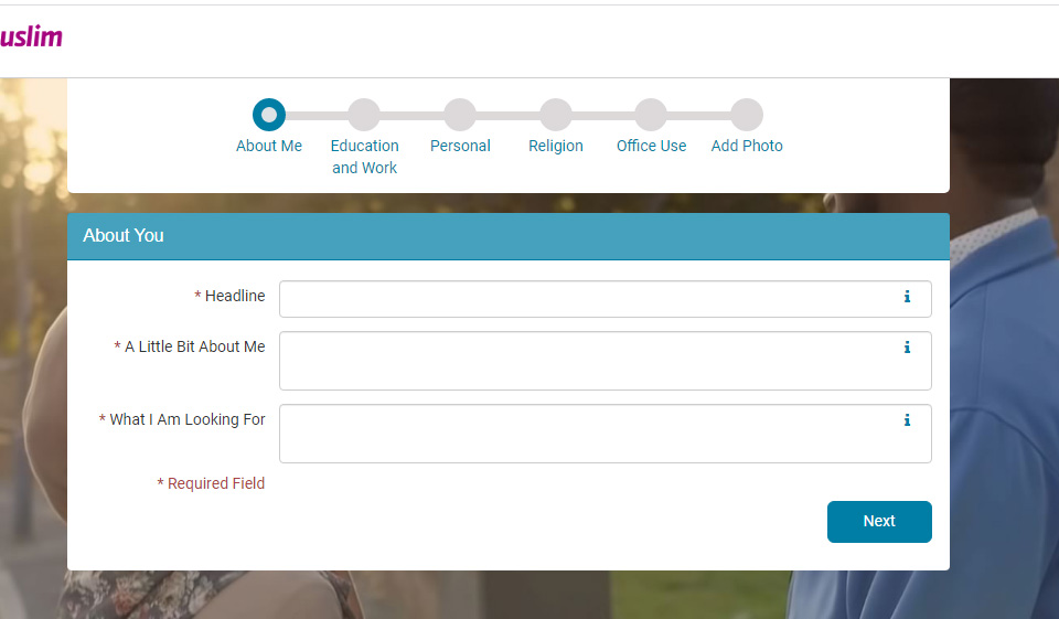 Inscription et profil