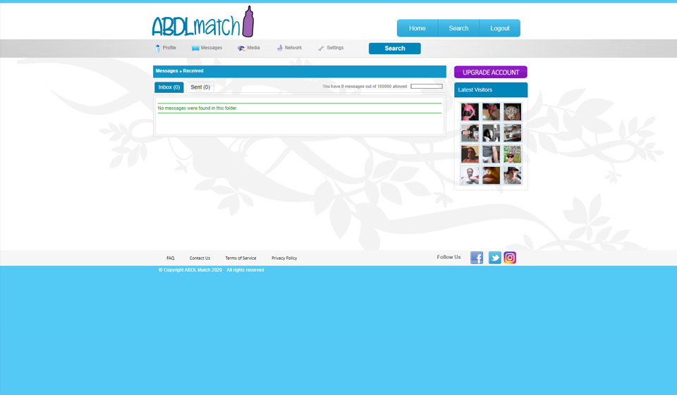 Inscription et profil